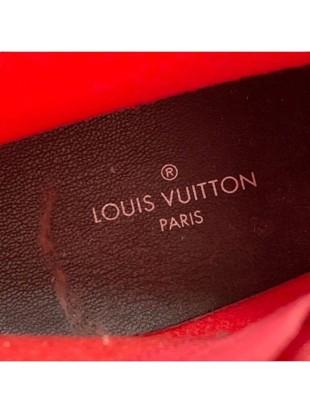 Louis Vuitton Boots Short Rain Silhouette Line Monogram Rubber Pink - Picture 7 of 10